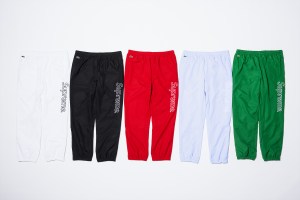 Supreme x Lacoste collection.