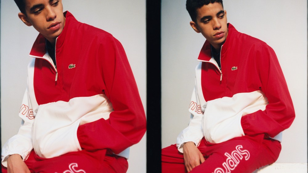 Supreme x Lacoste collection.