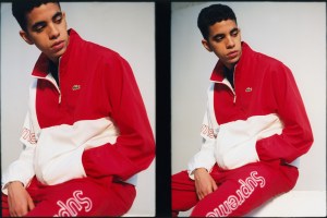 Supreme x Lacoste collection.