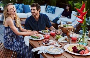 The Tommy Bahama spring 2017 ad campaign.