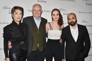 Harriet Walter, Jim Broadbent, Michelle Dockery and Ritesh Batra