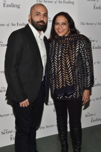 Ritesh Batra and Mira Nair'The Sense of an Ending' film screening, Arrivals, New York, USA - 06 Mar 2017