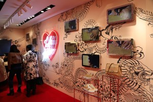 The Tod's Tattoo installation