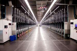 The filament extrusion production line.