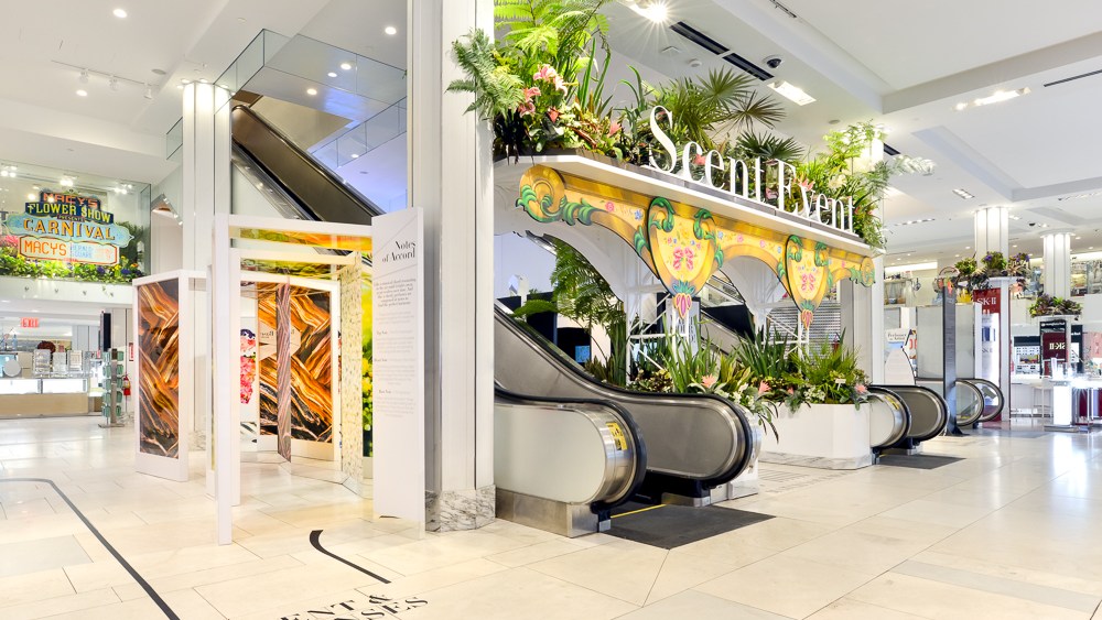 Macy’s Offers Immersive Fragrance Experience at Herald Square