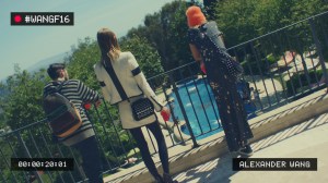 A still from the Alexander Wang ad campaign.