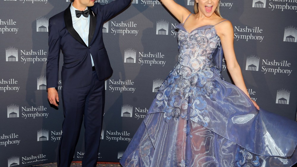 Zac Posen with Kelsea Ballerini.