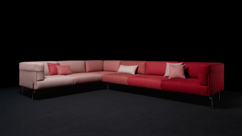 Fendi Casa "Six Shades of Palmer" sofa