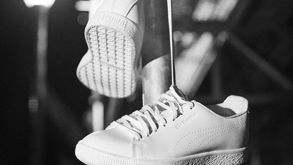 The revisited Puma Clyde by The Kooples.