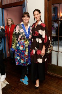 auren Taschen and Rebecca de Ravenel attend Tania Fares and Rosetta Getty, Together with Eric Buterbaugh, Gia Coppola, Jacqui Getty, Irena Medavoy, Jennifer Meyer, Brigette Romanek and Kelly Sawyer celebrate the launch of London Uprising: Fifty Fashion Designers, One City on April 18, 2017 in Los Angeles, California. (Photo by Stefanie Keenan/Getty Images for Tania Fares)
