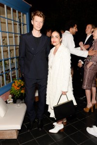 Justin Kern and Stephanie Danan attend Tania Fares and Rosetta Getty, Together with Eric Buterbaugh, Gia Coppola, Jacqui Getty, Irena Medavoy, Jennifer Meyer, Brigette Romanek and Kelly Sawyer celebrate the launch of London Uprising: Fifty Fashion Designers, One City on April 18, 2017 in Los Angeles, California. (Photo by Stefanie Keenan/Getty Images for Tania Fares)