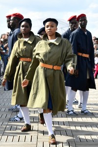 Street style at the 'Africa Now' festival in Paris