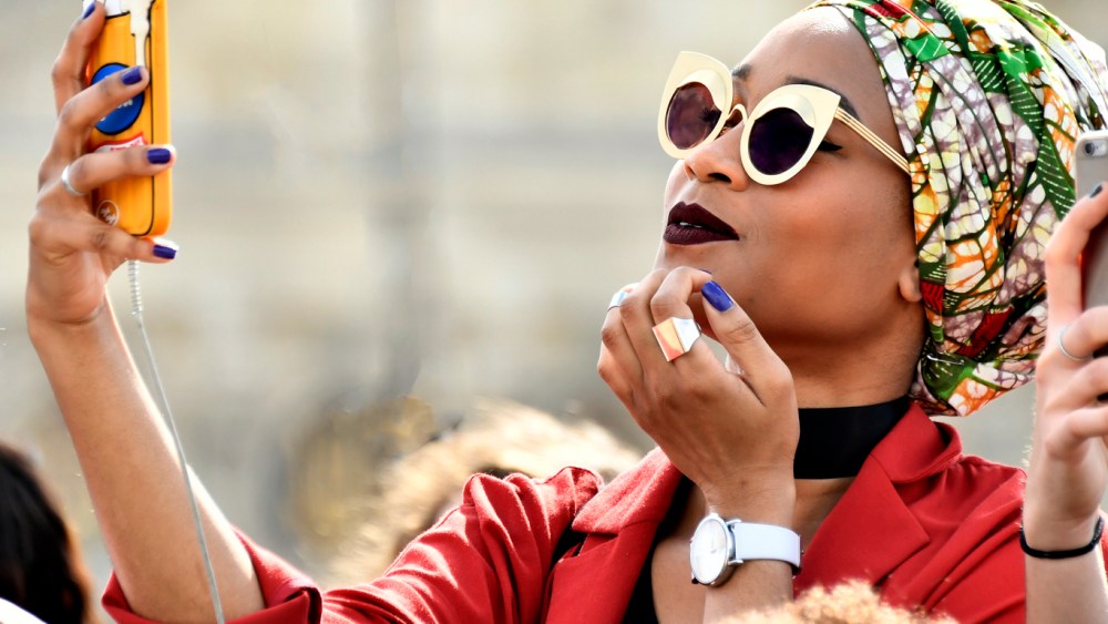 Street style at the 'Africa Now' festival in Paris