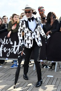 Street style at the 'Africa Now' festival in Paris
