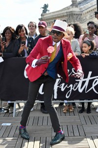 Street style at the 'Africa Now' festival in Paris