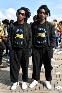 Street style at the 'Africa Now' festival in Paris