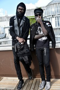 Street style at the 'Africa Now' festival in Paris