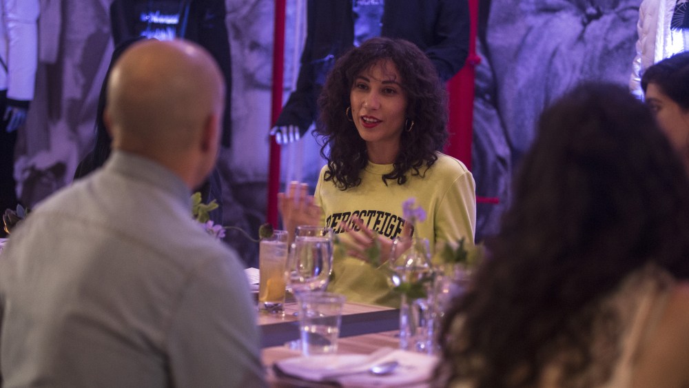 The North Face hosted a dinner for indie singer Tei Shi.