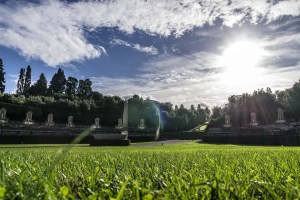 The Boboli Gardens in Florence.