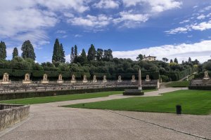 The Boboli Gardens in Florence.