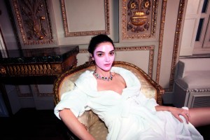 Mariacarla Boscono is Borghese's new brand ambassador.