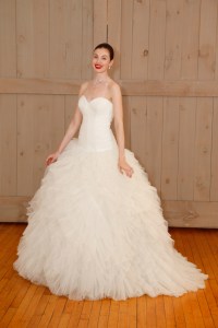 A look from Truly Zac Posen