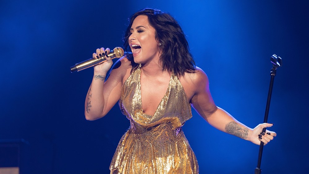 ARLINGTON, TX - MARCH 25:  Demi Lovato performs onstage during BeautyKind Unites: Concert for Causes at AT&T Stadium on March 25, 2017 in Arlington, Texas.  (Photo by Rick Kern/Getty Images for BeautyKind: Concert for Causes)