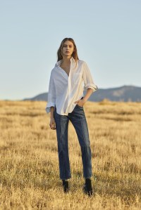 The Citizens of Humanity Gia High Rise Ankle Straight Leg in Restless jean.