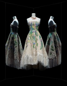 Essence d’herbier dress by Maria Grazia Chiuri for Christian Dior, haute couture spring-summer 2017