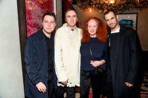 Nick Vogelson, Raf Simons, Grace Coddington, Jean Georges D'Orazio