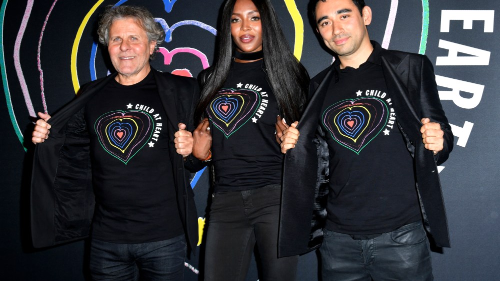 Renzo Rosso, Naomi Campbell and Nicola Formichetti.