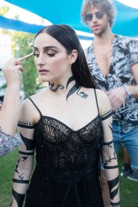 Rachel Goodwin and Banks at Coachella Weekend Two