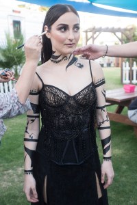 Rachel Goodwin and Banks at Coachella Weekend Two