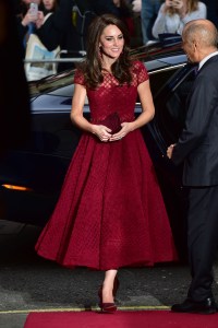 The Duchess of Cambridge in Marchesa Notte