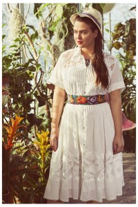 A look from Eloquii's  limited-edition capsule collection collaboration with Teresa Maccapani Missoni.