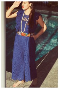 A look from Eloquii's  limited-edition capsule collection collaboration with Teresa Maccapani Missoni.