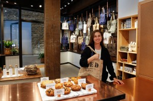 Lauren Bush Lauren at the FEED Shop & Café in DUMBO.
