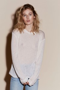 A look from Frances de Lourdes.