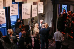 The atmosphere at the Free Arts NYC 18th Annual Art Auction.