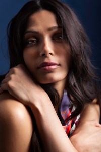 Freida Pinto at WWD Studios