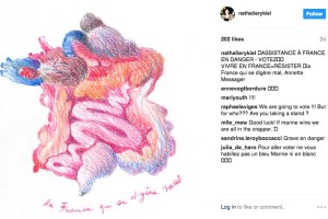 An image from Nathalie Rykiel's Instagram page.