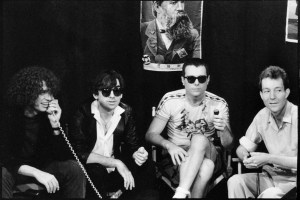 Glenn O'Brien, Richard Sole and Fred Schneider