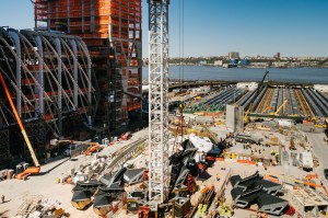 A view of the Hudson Yards