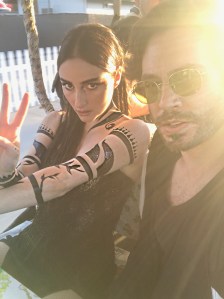 Banks and Christian Classen at Coachella Weekend Two