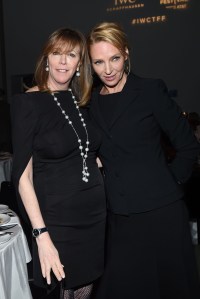 Jane Rosenthal and Uma ThurmanIWC Schaffhausen 5th Annual For the Love of Cinema Gala, Inside, Tribeca Film Festival, New York, USA - 21 Apr 2017