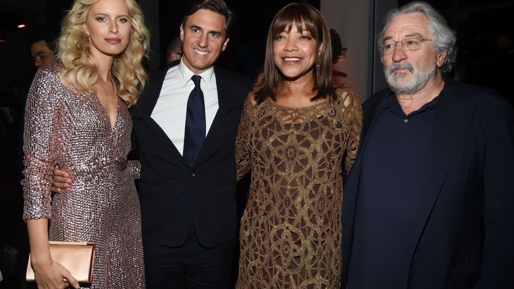 Karolina Kurkova, Archie Drury, Grace Hightower and Robert De NiroIWC Schaffhausen 5th Annual For the Love of Cinema Gala, Inside, Tribeca Film Festival, New York, USA - 21 Apr 2017