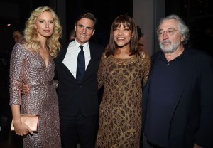 Karolina Kurkova, Archie Drury, Grace Hightower and Robert De NiroIWC Schaffhausen 5th Annual For the Love of Cinema Gala, Inside, Tribeca Film Festival, New York, USA - 21 Apr 2017