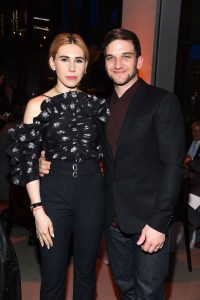 Zosia Mamet and Evan JonigkeitIWC Schaffhausen 5th Annual For the Love of Cinema Gala, Inside, Tribeca Film Festival, New York, USA - 21 Apr 2017