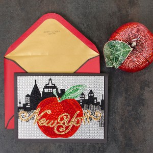 Judith Leiber Couture has collaborated with Papyrus for greeting cards.