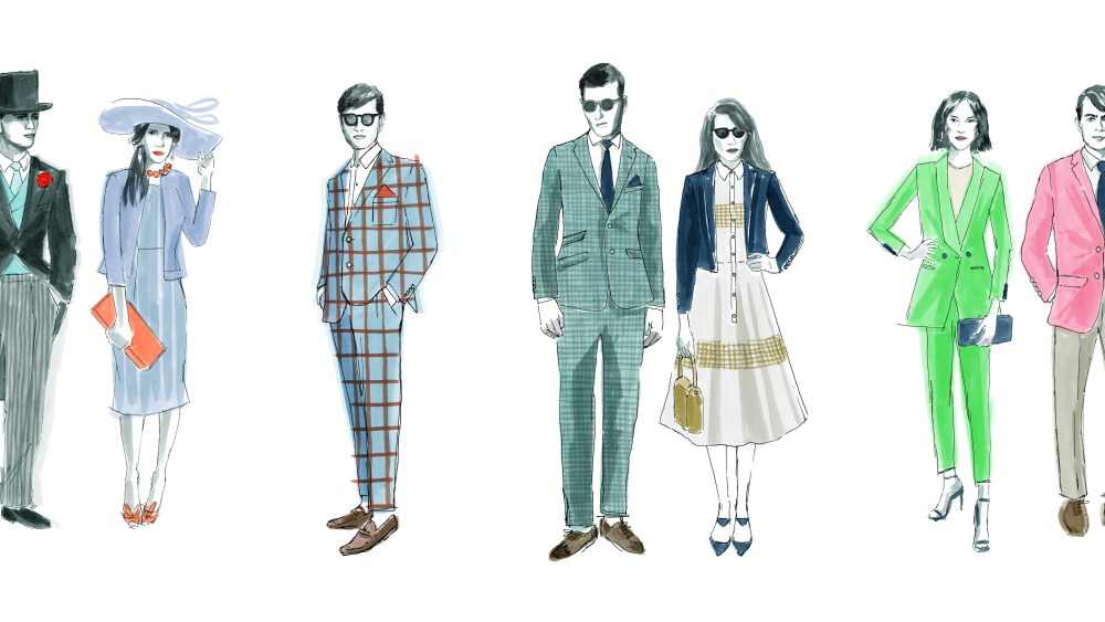Illustrations from Kathryn Sargent's Style Service guide
